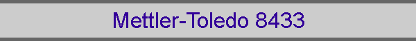 Mettler-Toledo 8433