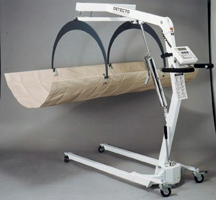 The Detecto IB-600 Weighmobile electronic in-bed scales are ideal for patient weighing in intensive care, coronary care, geriatric care, surgical recovery and burn treatment. Designed for fast, accurate weighing, these Detecto medical scales feature a flame retardant, antibacterial, self-deodorizing stretcher which is placed under the patient and hydraulically lifted inches from the bed.